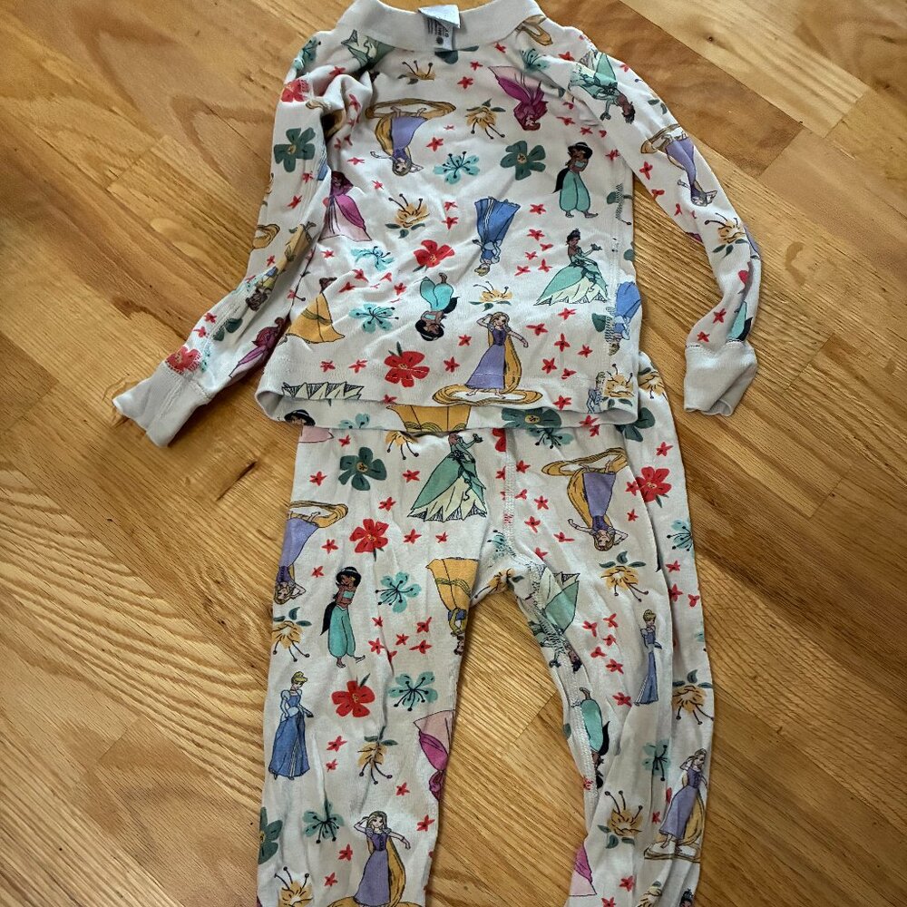 Hanna Andersson Disney Princess Long Sleeve Pajamas